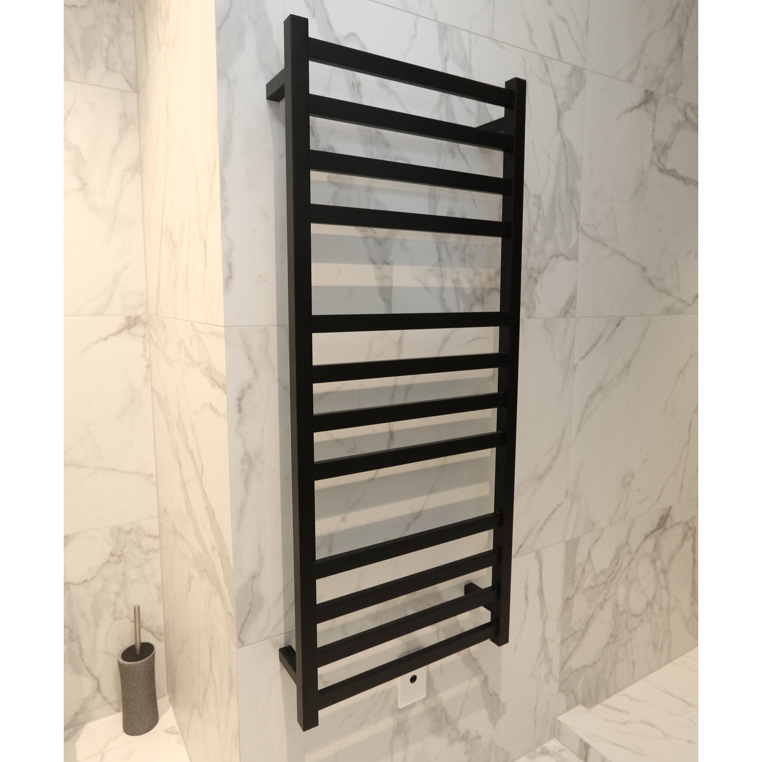 SQUARE HEATED TOWEL LADDERS 1200X500MM - 5 COLOURS