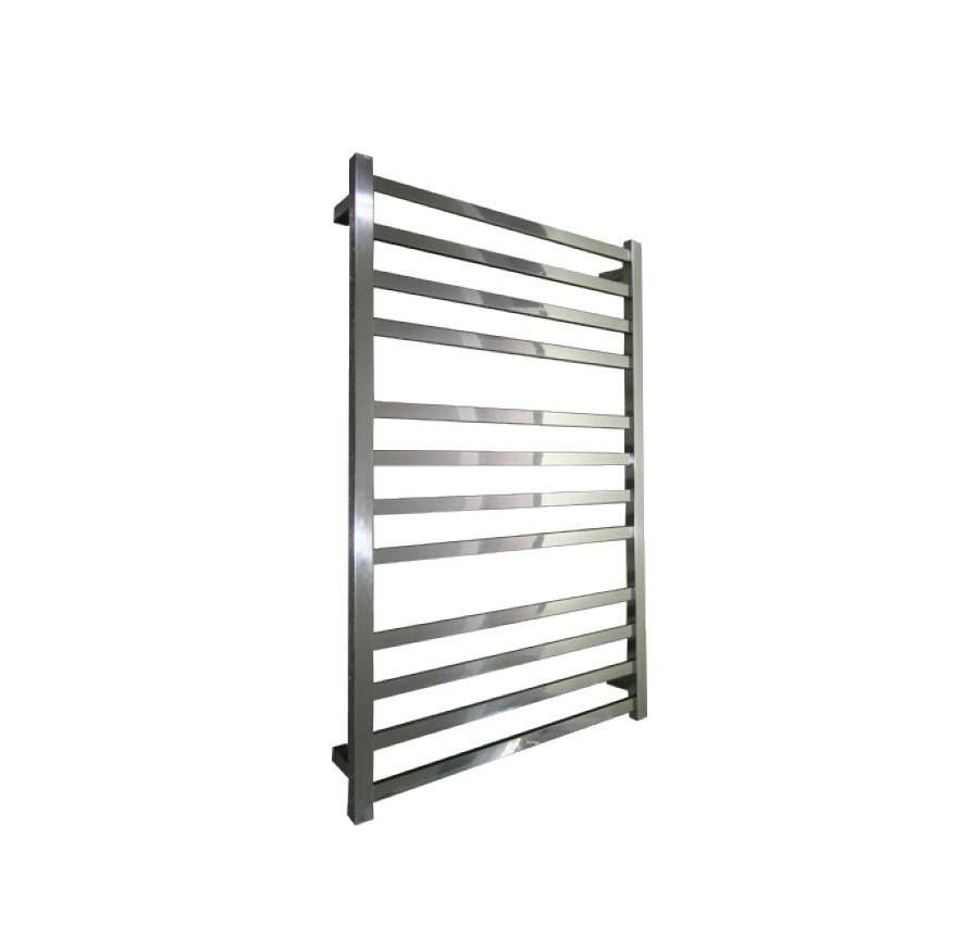 SQUARE HEATED TOWEL LADDER 1200X650MM - 2 COLOURS