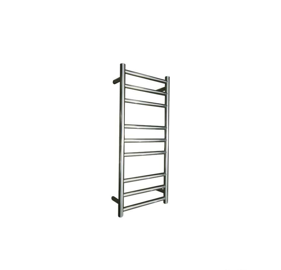 ROUND HEATED TOWEL LADDER 900X400MM - 2 COLOURS